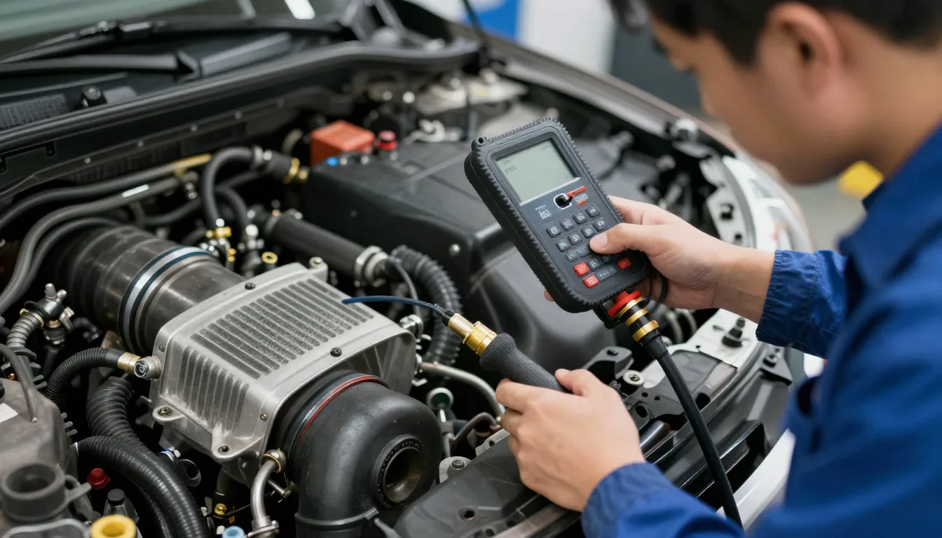 turbocharged engine maintenance — illustration 1