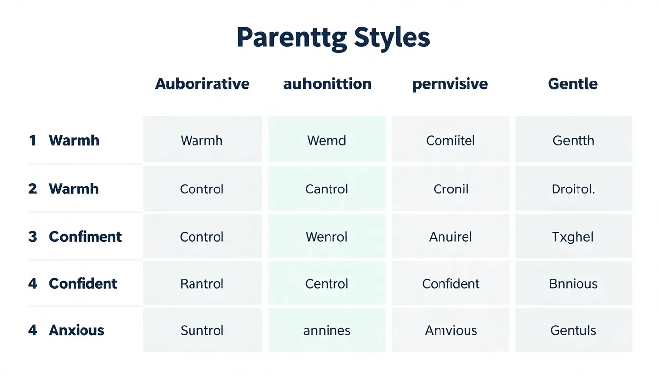 parenting styles outcomes — illustration 1