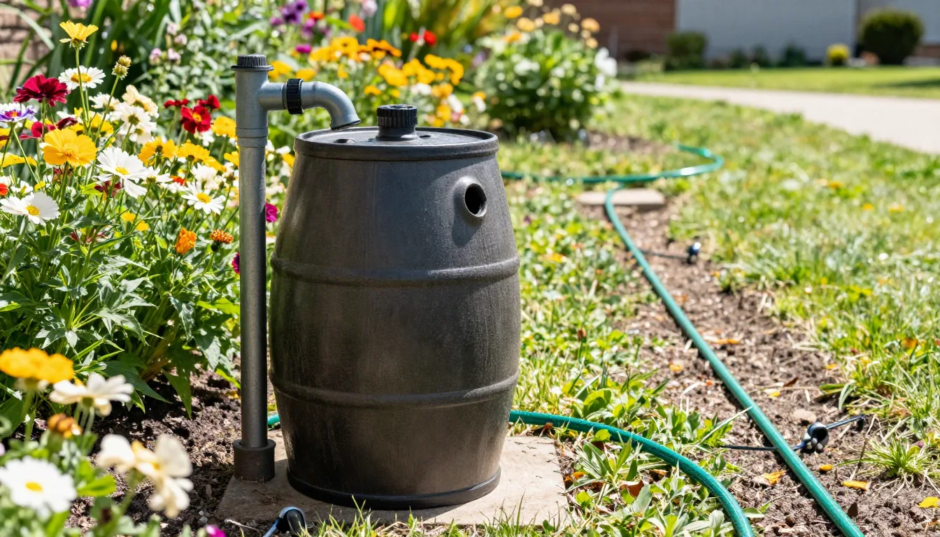 water conservation garden — illustration 1