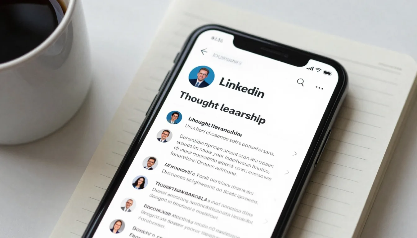 thought leadership strategy — illustration 1