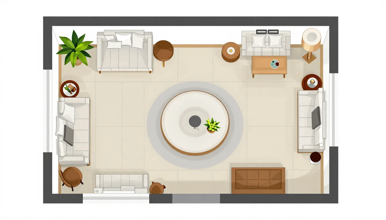 furniture layout tips — illustration 1