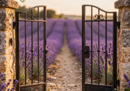 Behind Wrought-Iron Gates: The Secret Gardens of Provence Where Lavender and Cicadas Rule