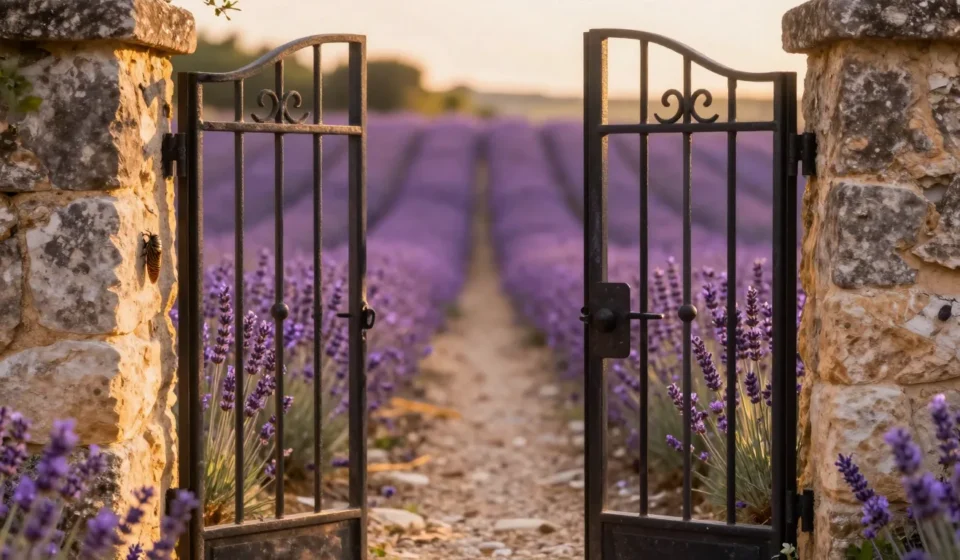 Behind Wrought-Iron Gates: The Secret Gardens of Provence Where Lavender and Cicadas Rule