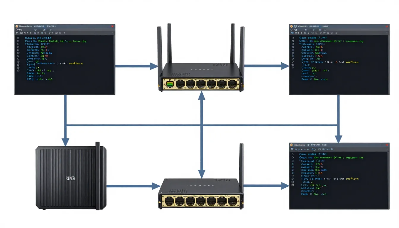 set up a home lab networking — illustration 1