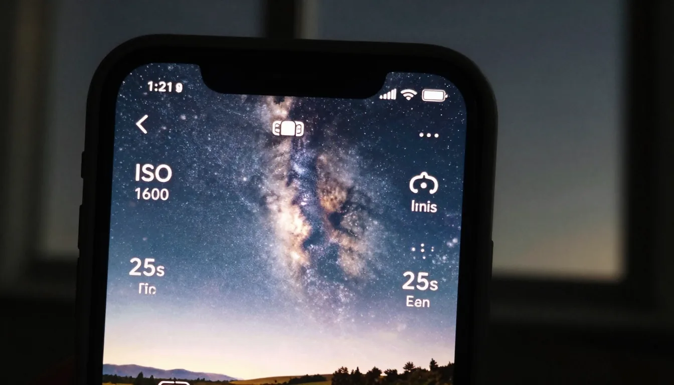 photograph the Milky Way with a smartphone — illustration 1