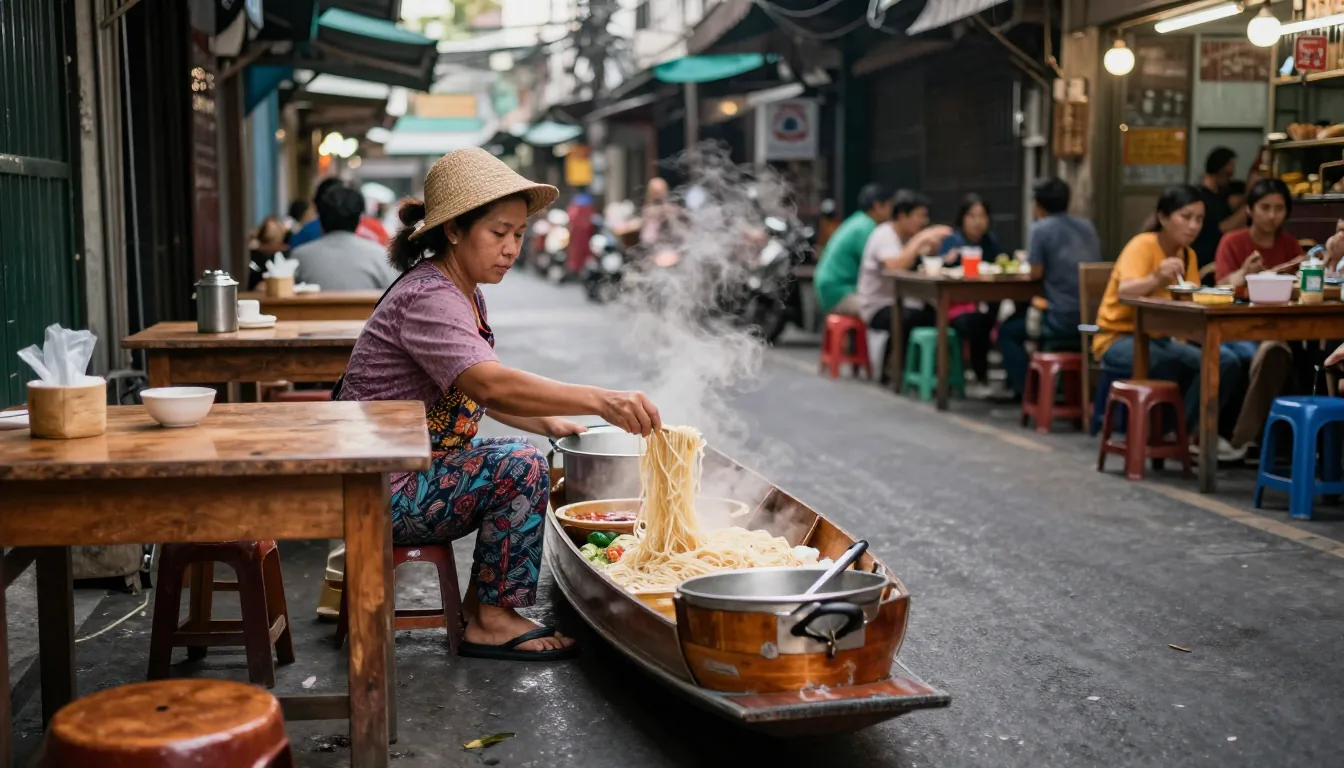 Bangkok street food — illustration 1