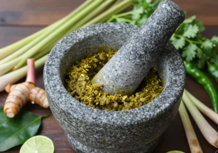 Crafting Thai Green Curry Paste: A Sensory Journey Through Aromatics and Tradition