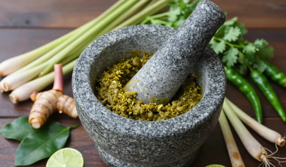 Crafting Thai Green Curry Paste: A Sensory Journey Through Aromatics and Tradition Crafting Thai Green Curry Paste: A Sensory Journey Through Aromatics and Tradition