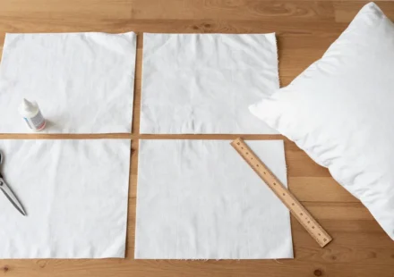 Create Custom Cushions: No-Sew Throw Pillows in Minutes