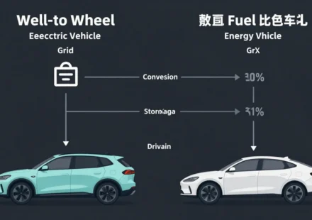 Electric vs Hydrogen Fuel Cell: Which Drivetrain Is More Efficient?