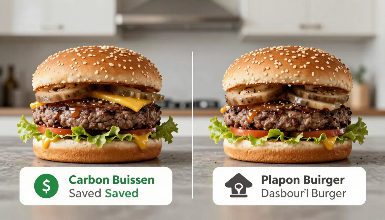 plant-based carbon footprint — illustration 1