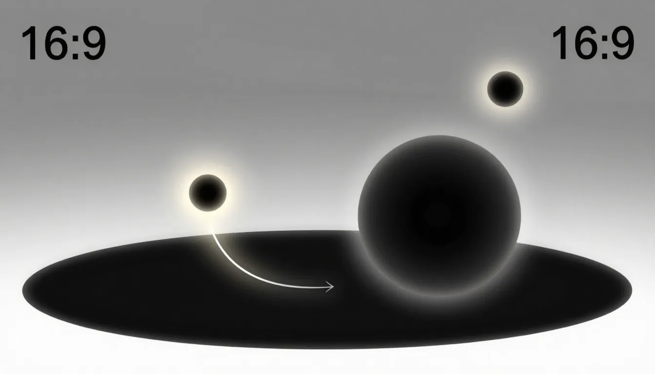 Hawking radiation — illustration 1