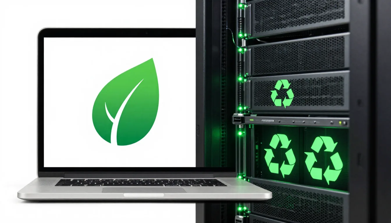 green web hosting provider — illustration 1