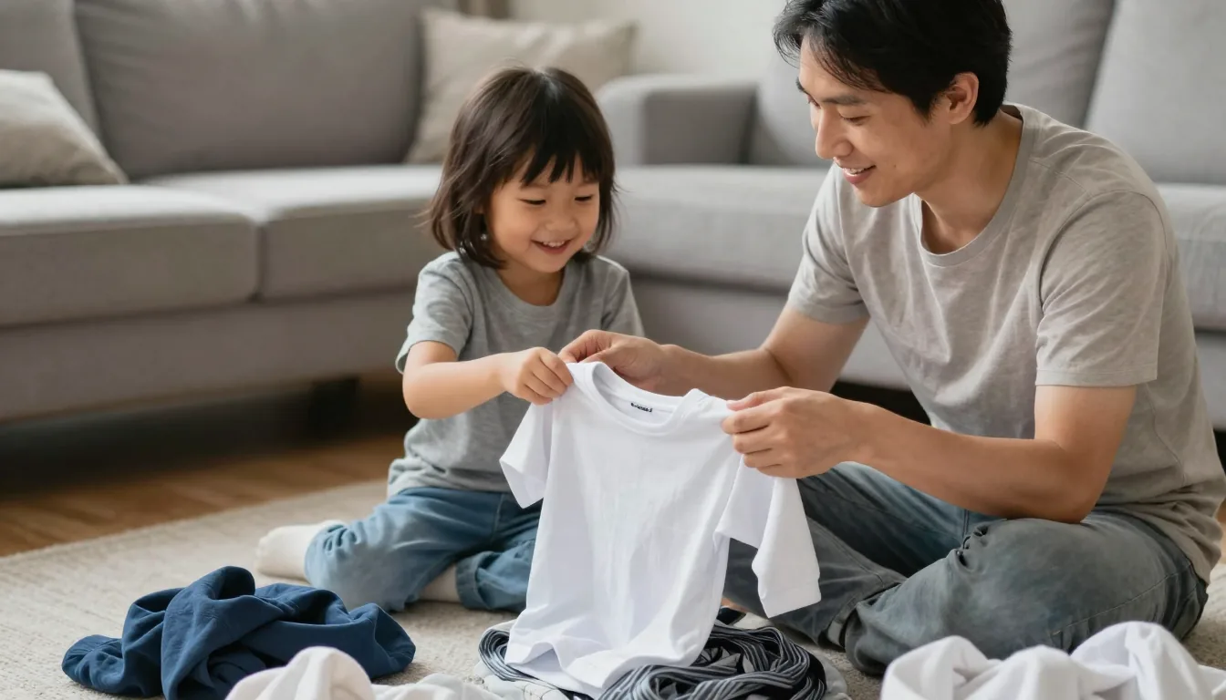 age-appropriate chores — illustration 1