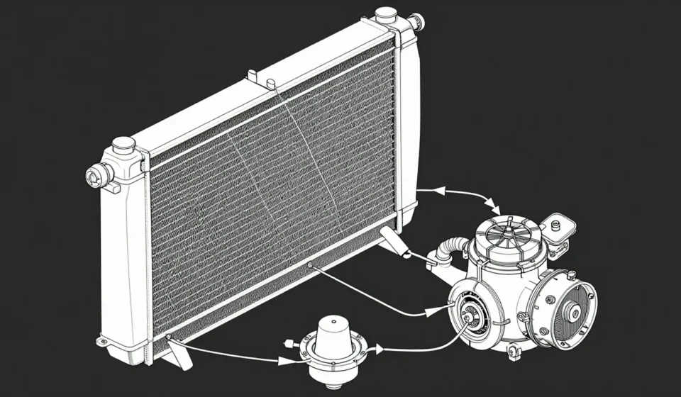 Mastering Engine Cooling: Radiator, Water Pump, and Thermostat Guide Mastering Engine Cooling: Radiator, Water Pump, and Thermostat Guide