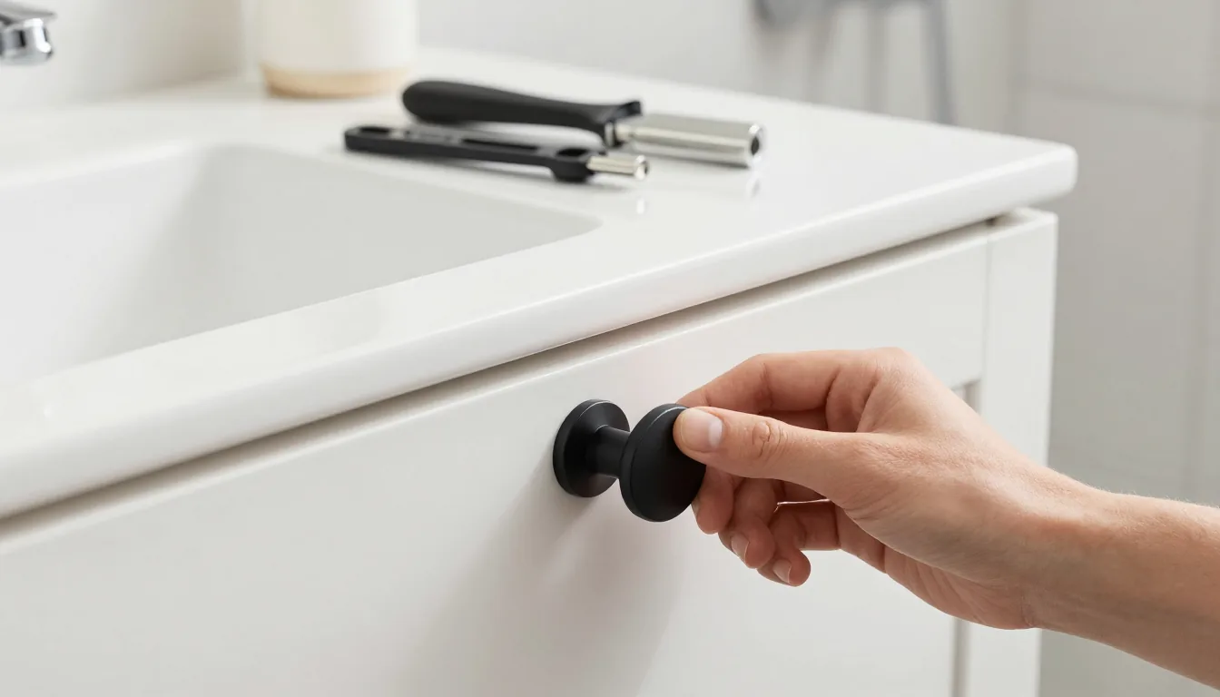 update bathroom vanity on a budget — illustration 1