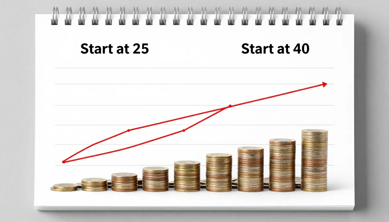 compound interest growth — illustration 1