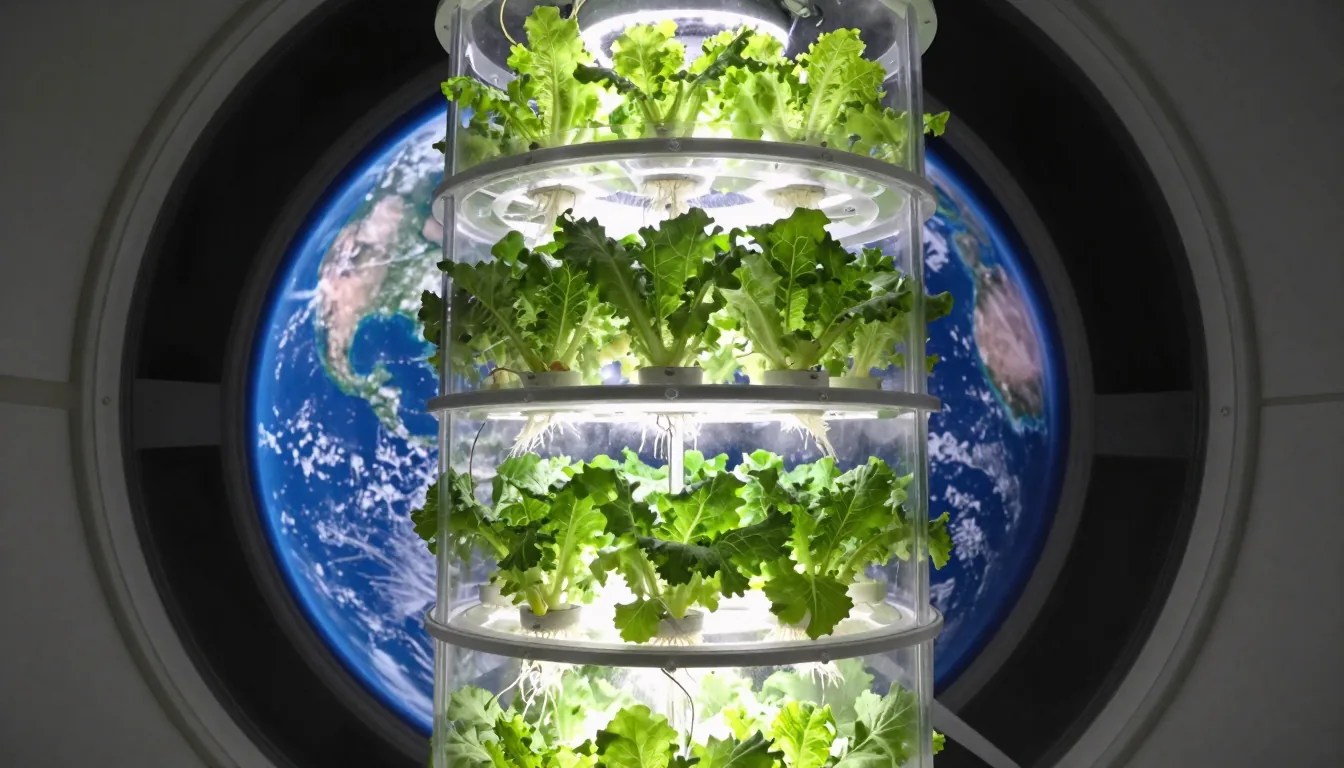 aeroponics in space — illustration 1