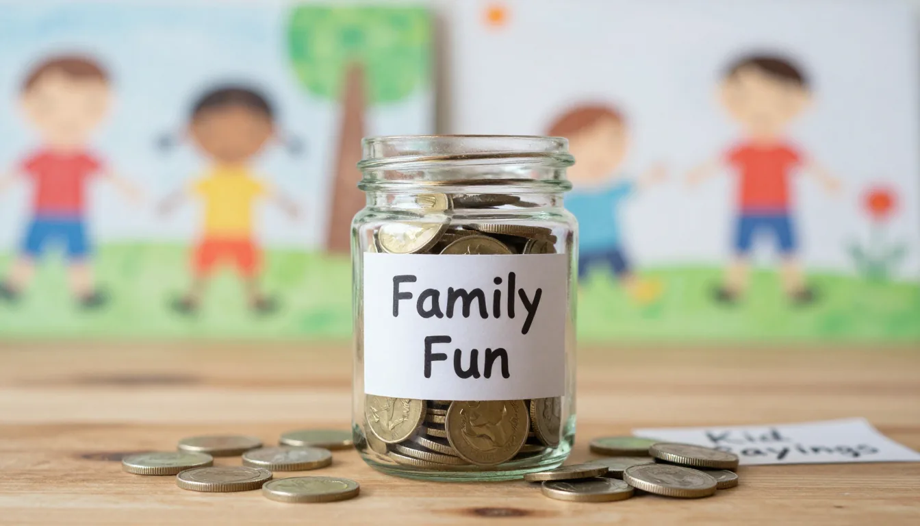 family budget with kids — illustration 1