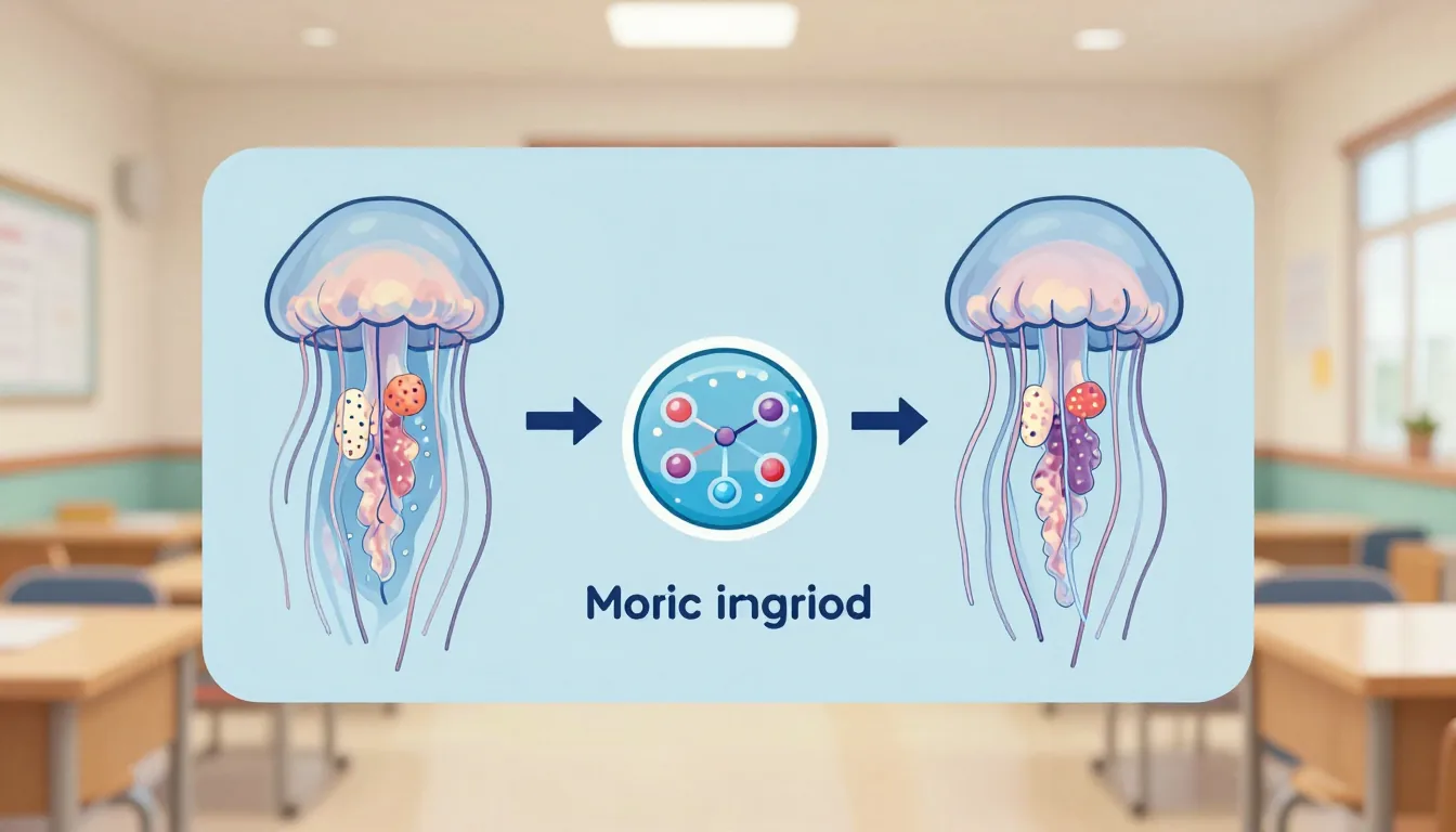immortal jellyfish — illustration 1
