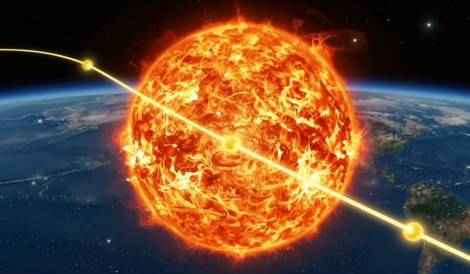 The Incredible 8-Minute Voyage: How a Photon Travels from the Sun to Your Eye