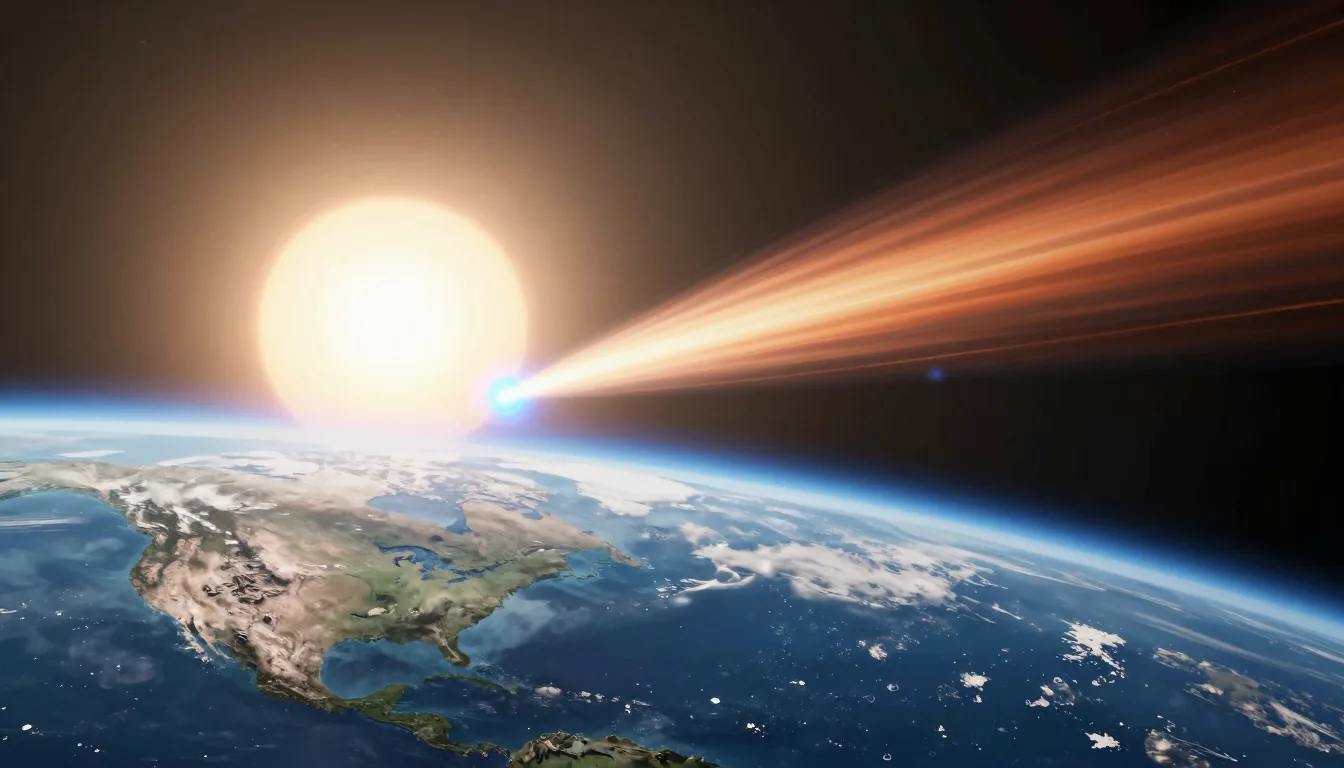 journey of a photon from the Sun — illustration 1