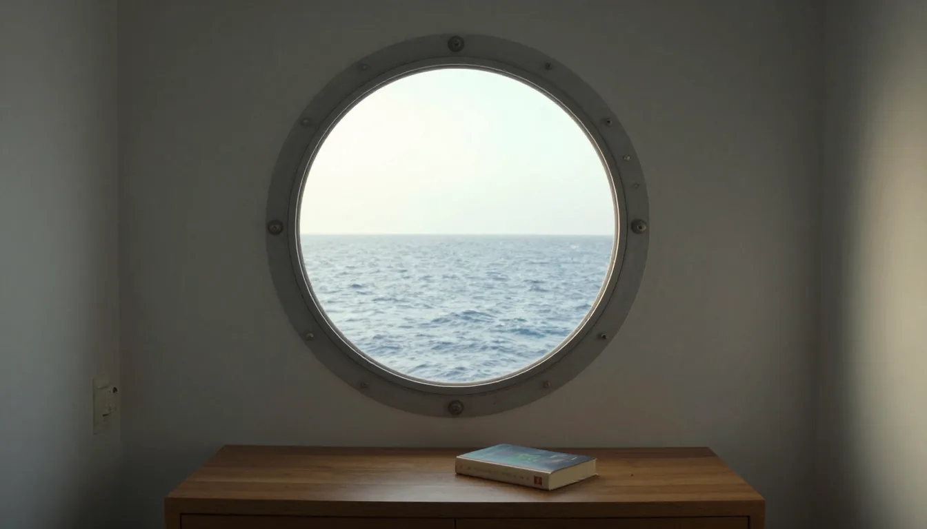 cargo ship solitude — illustration 1