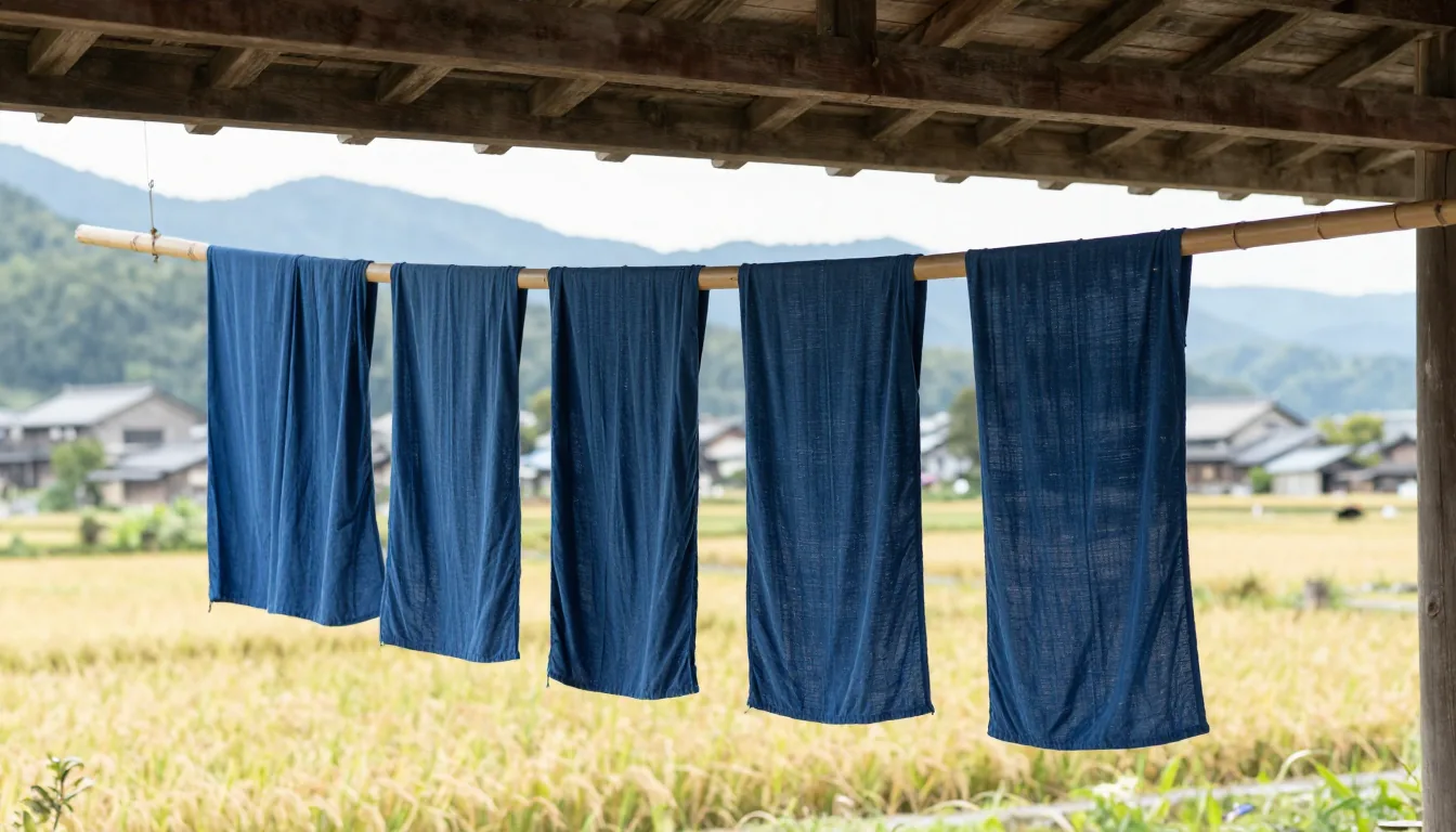indigo dyeing Japan — illustration 1