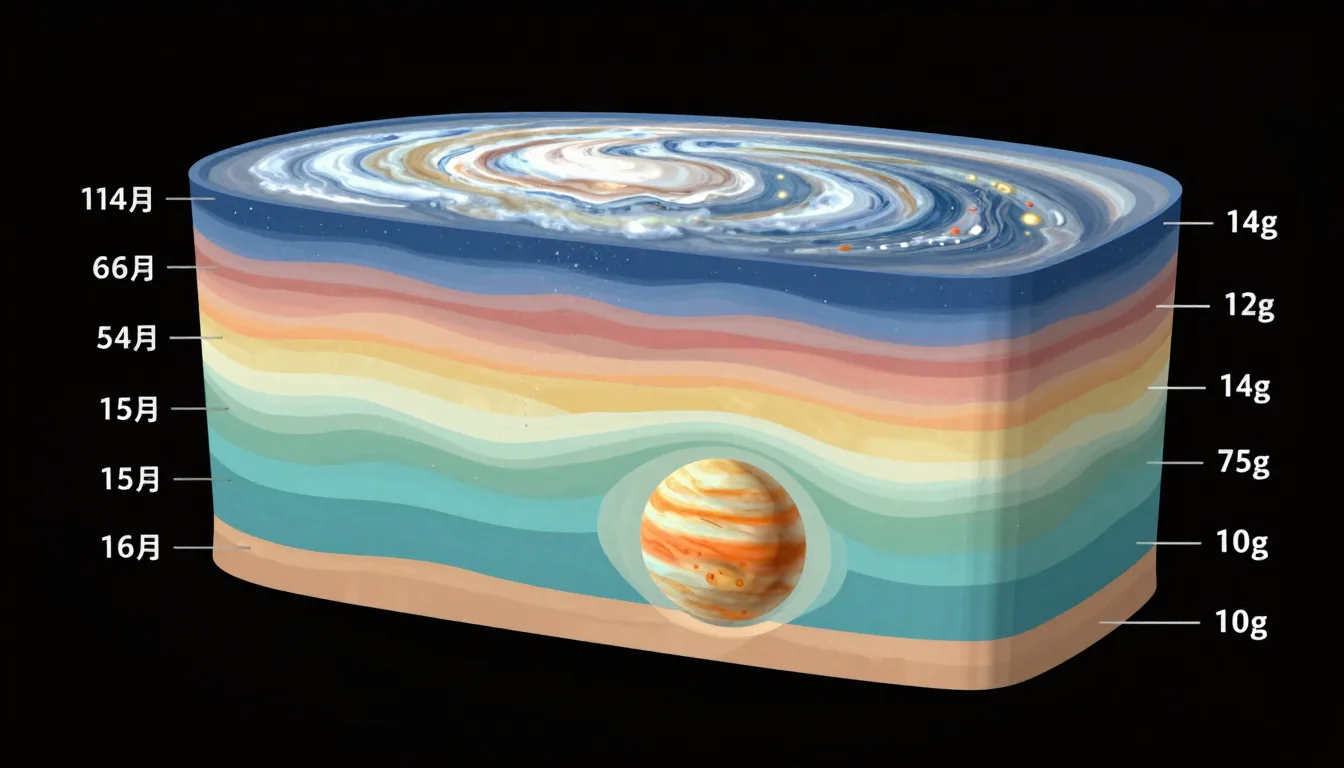 what would happen if you fell into Jupiter — illustration 1