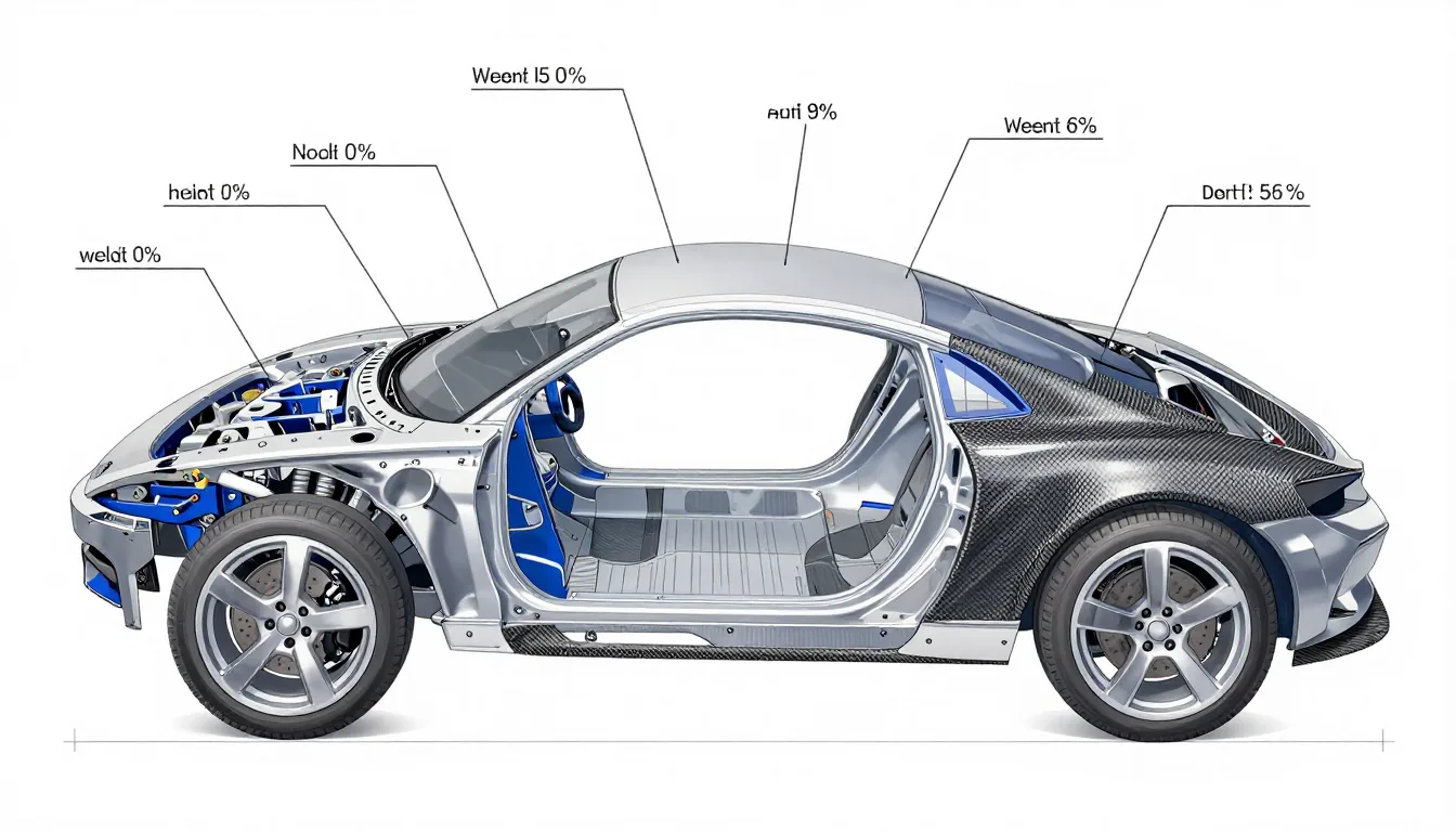 lightweight sports car materials — illustration 1