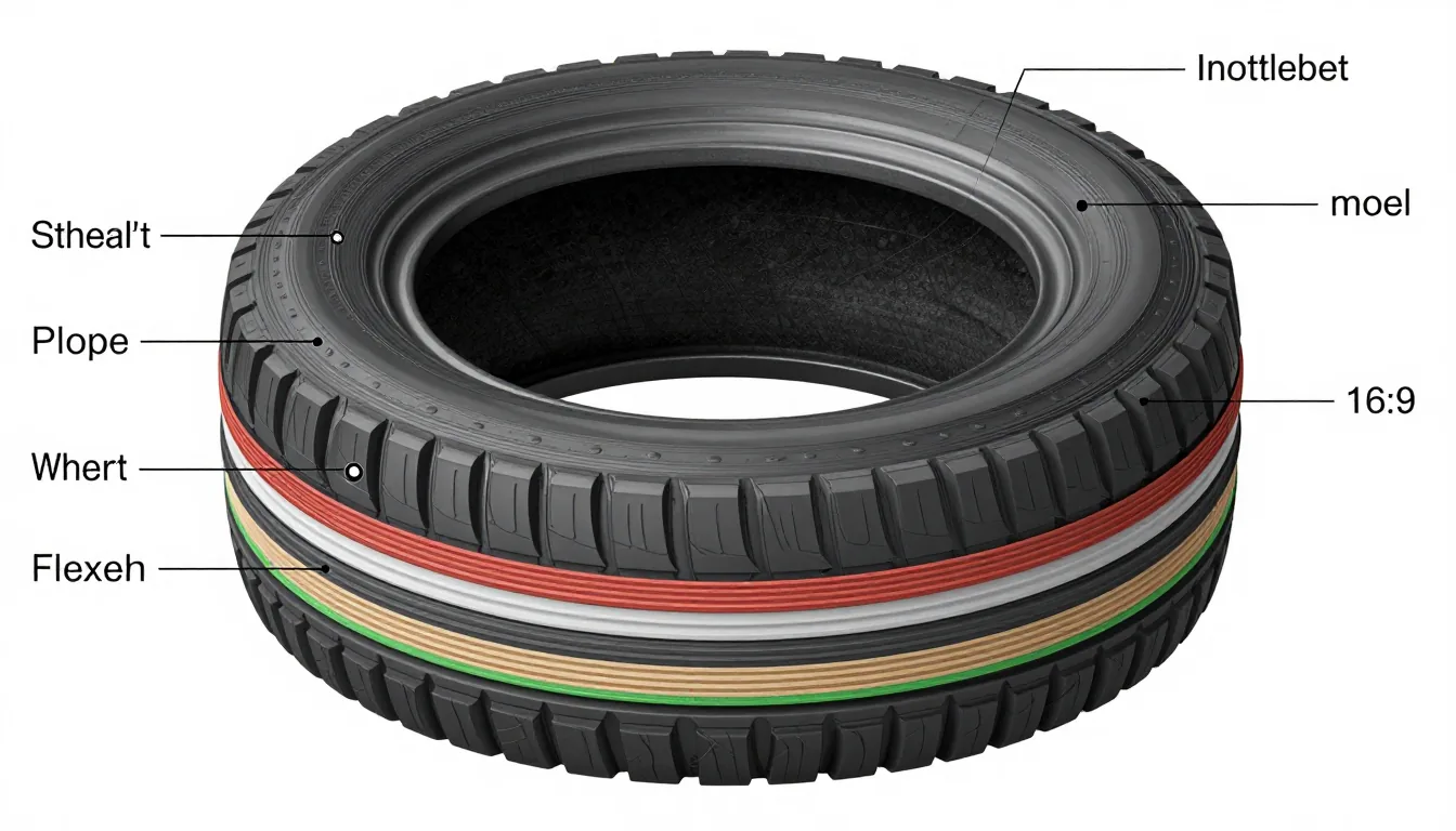 tire construction types — illustration 1