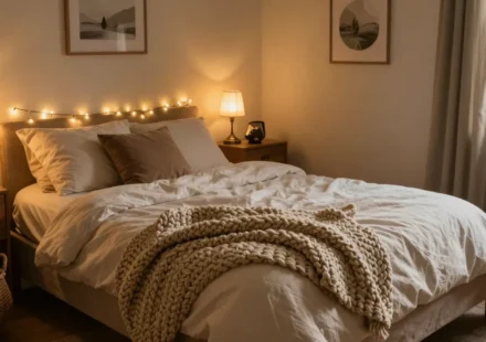 Turn Your Bedroom into a Warm Sanctuary Without Spending a Fortune