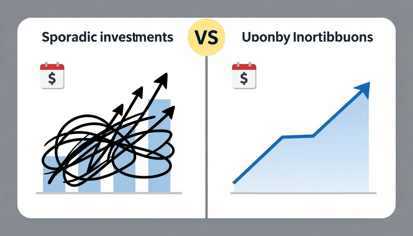 dollar-cost averaging — illustration 1