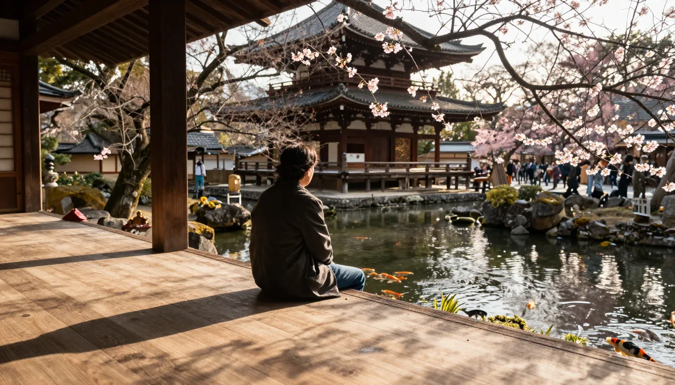 Kyoto temples quiet times — illustration 1