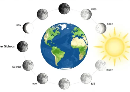 Why Does the Moon Have Phases? A Visual Diagram for Everyone